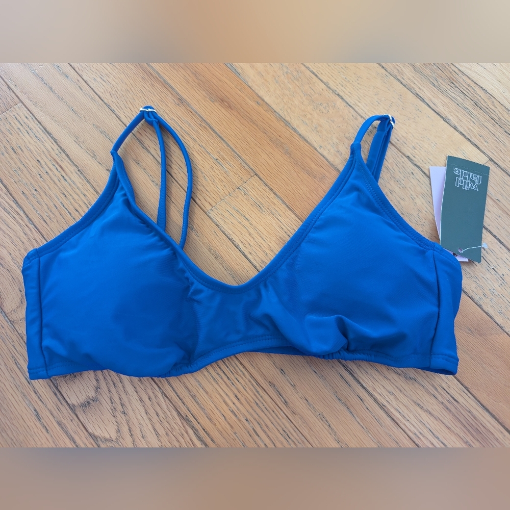 Blue Women's Swim Bralette